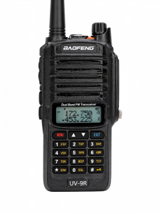 Рация Baofeng UV-9R 7W с гарнитурой черная